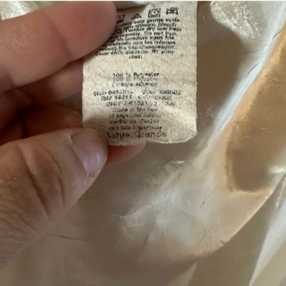 Vintage 90s secrete treasures satin slip sz large - Picture 3 of 3